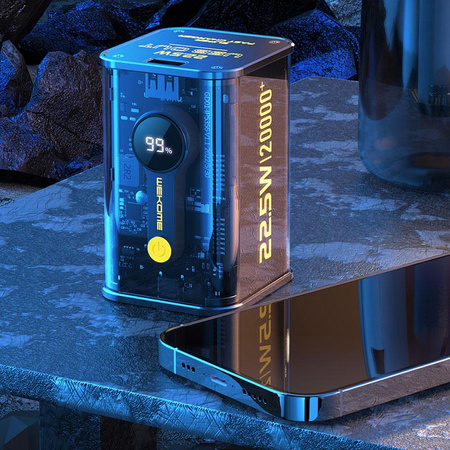 WEKOME WP-337 Vanguard Series - Power banka 20000 mAh PD 20W + QC 22,5W (černá)