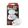 WEKOME VA12 Clip-On - V5.2 TWS Wireless Bluetooth Headphones with Charging Case (White)