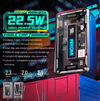 WEKOME WP-395 Vanguard Series - Power bank 10000 mAh Super Charging PD 20W + QC 22.5W (Black)