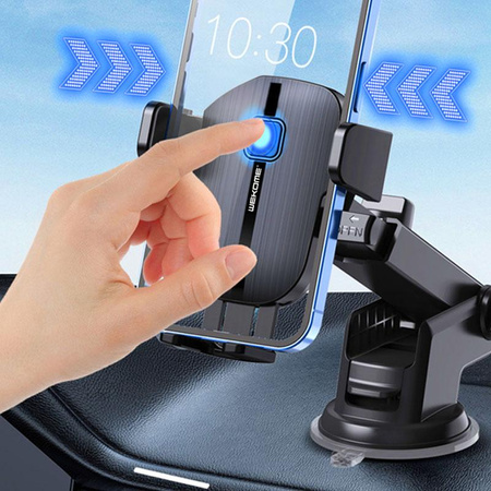 WEKOME WA-S55 K Captain Series - Mechanikus autós telefontartó 4,7"- 7,2" (fekete)