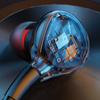 WEKOME YC06 Blackin Series - USB-C wired HiFi headphones (Black)