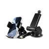 WEKOME WP-U203 K Captain Series - Support de voiture avec recharge sans fil 15W (Noir)
