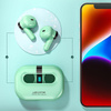 WEKOME VA06 Vanguard Series - V5.2 TWS Wireless Bluetooth Headphones with Charging Case (Green)