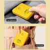 WEKOME WP-U172 - 3-in-1 drahtloses Ladegerät mit MagSafe für iPhone, Apple Watch und AirPods + Spiegel (Gelb)