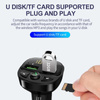 WEKOME WP-C26 - Bluetooth / MicroSD / 2x USB-A FM transmitter + 17W car charger (Black)