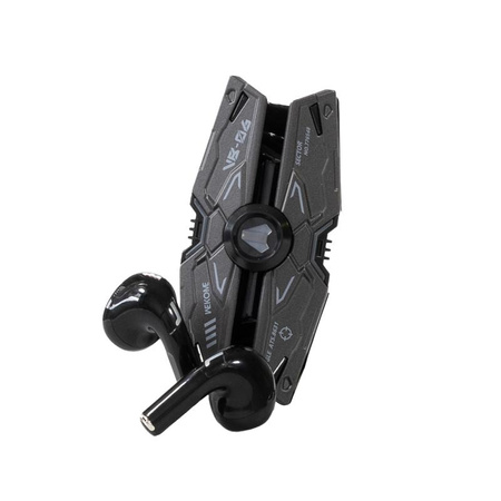 WEKOME VB06 Mecha Series - bezdrátová sluchátka Bluetooth V5.3 TWS s nabíjecím pouzdrem (Tarnish)