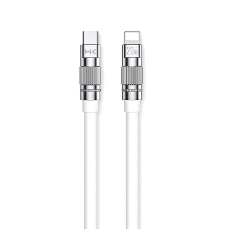 WEKOME WDC-187 Wingle Series - USB-C to Lightning Fast Charging PD 20W Connection Cable 1.2m (White)