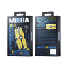 WEKOME VB06 Mecha Series - Bluetooth V5.3 TWS Wireless Headphones with Charging Case (Yellow)