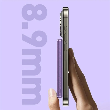 WEKOME WP-30 Mecha Series Ultra Thin - Indukční powerbanka 5000 mAh s rychlým nabíjením PD 20W MagSafe (matný)