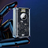 WEKOME WP-345 Vanguard Series - Power banka 10000 mAh s rychlým nabíjením a integrovaným kabelem USB-C a Lightning PD 20W + QC 22,5W (černá)