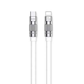 WEKOME WDC-187 Wingle Series - USB-C to Lightning Fast Charging PD 20W Connection Cable 1.2m (White)
