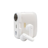 WEKOME S28 Pop Digital Series - V5.3 TWS Wireless Bluetooth Headphones with Projector Charging Case (White)