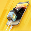 WEKOME WP-U128 - 2x USB-C Super Fast Charger GaN 40W (Yellow)
