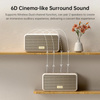 WEKOME Beluga D9 Chiyvh - Wireless Bluetooth Speaker V5.3 (White)