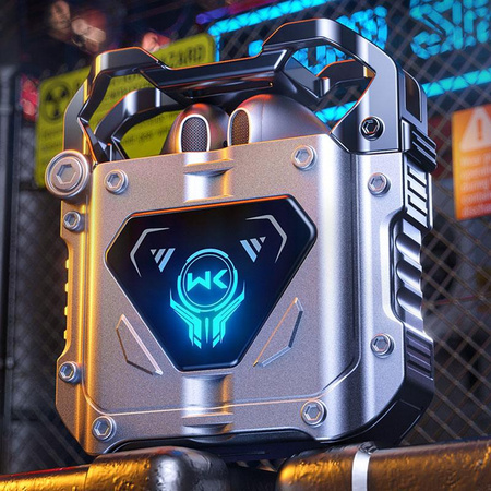 WEKOME V50 Vanguard sorozat - V5.3 TWS vezeték nélküli Bluetooth fejhallgató töltőtokkal (Tarnish)